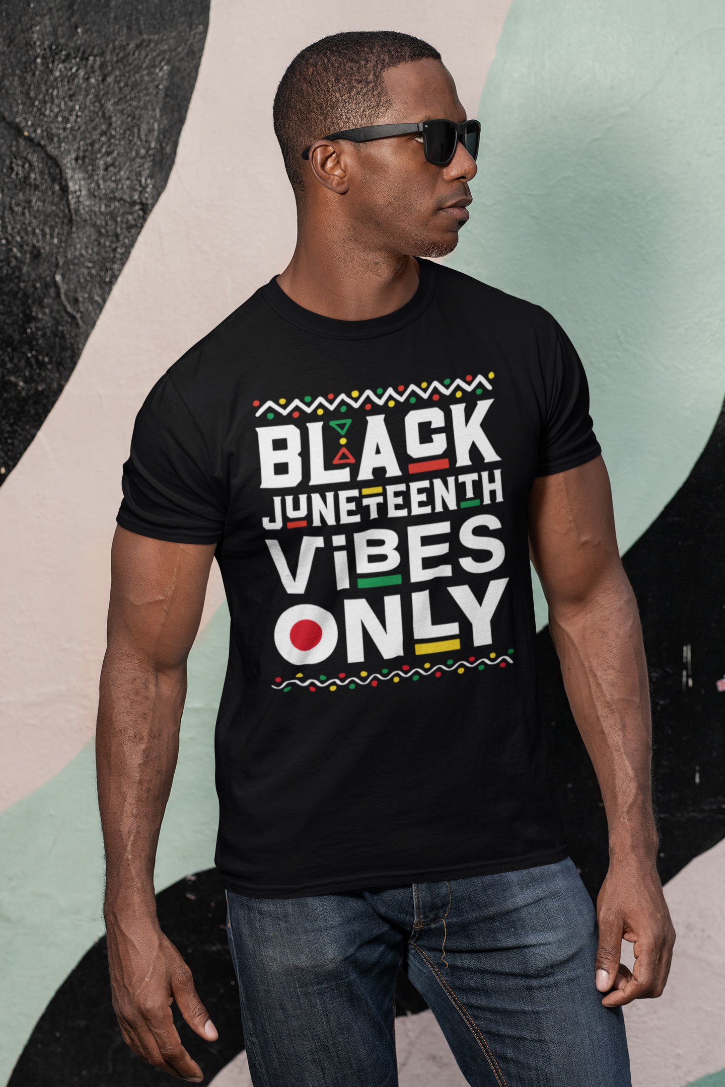 Black Juneteenth Vibes Only Shirt