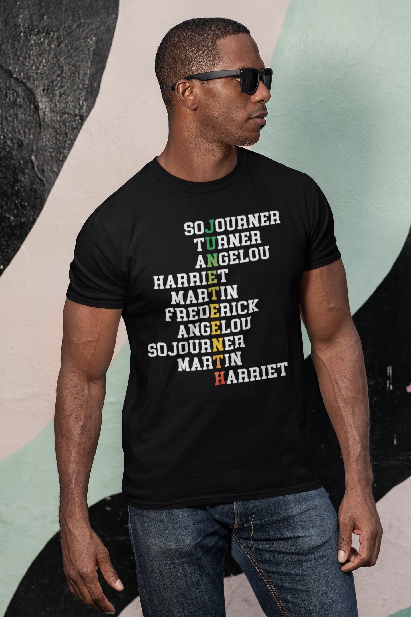 Harriet Martin Frederick Angelou Black History Shirt