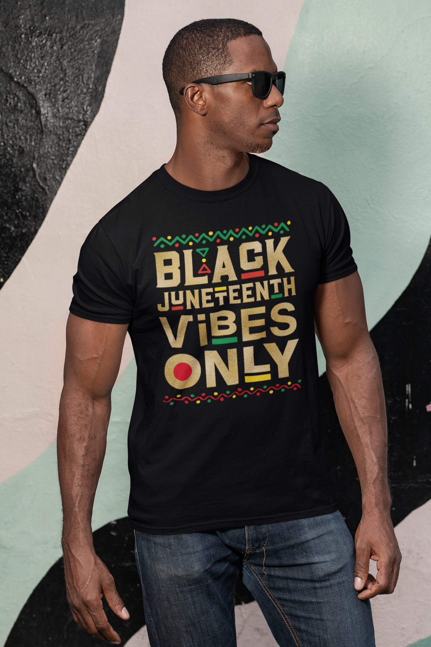 Black Juneteenth Vibes Only Shirt