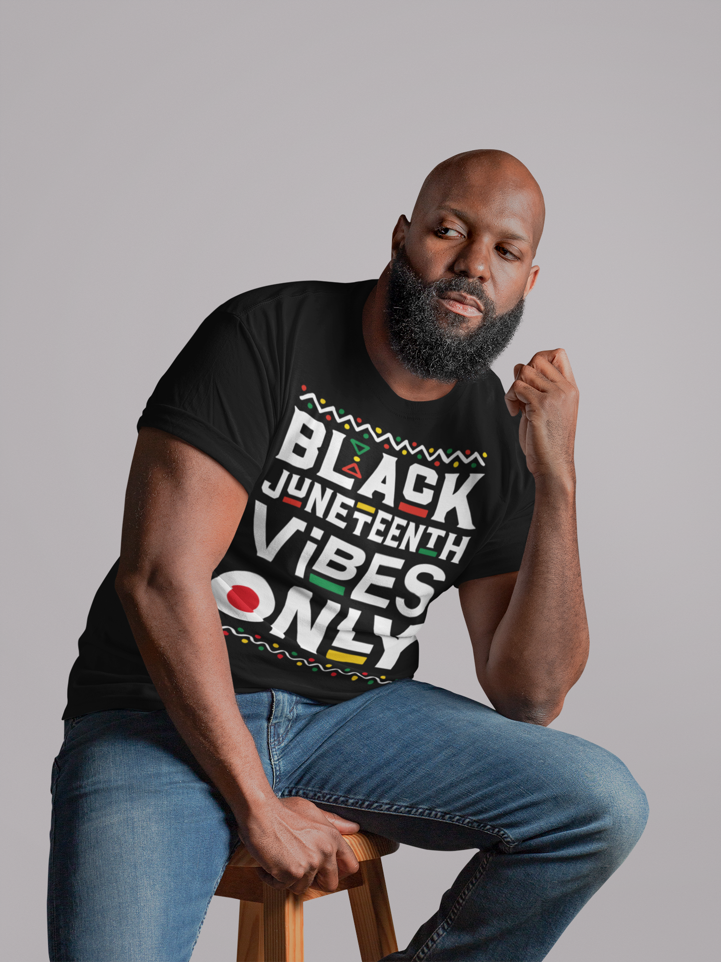 Black Juneteenth Vibes Only Shirt