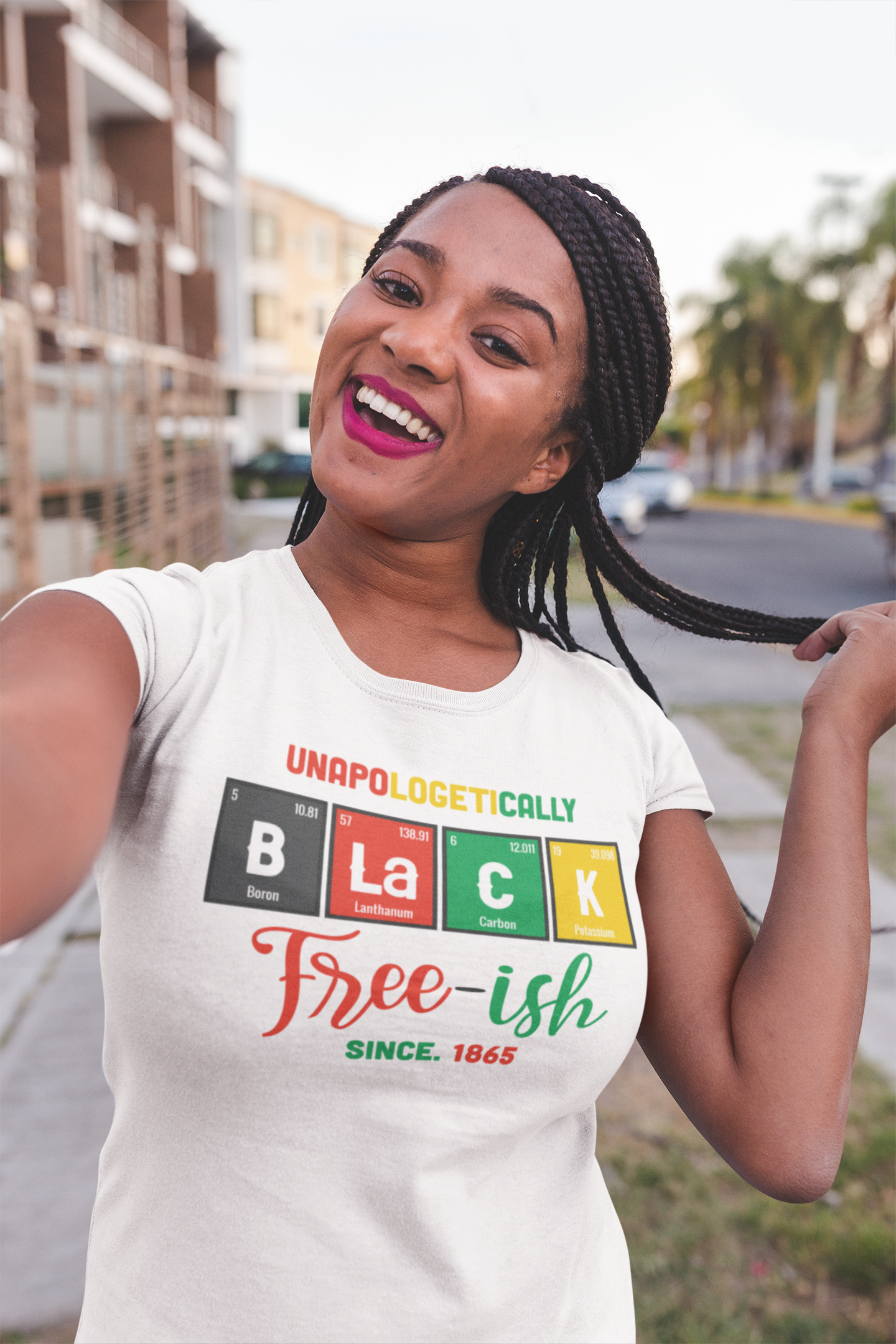 Unapologetically Black Free-ish 1865 Juneteenth Shirt