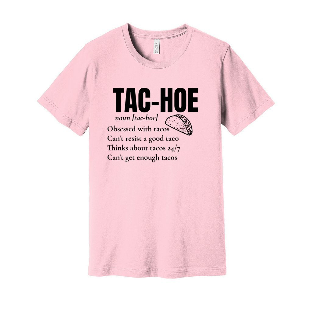 TAC-HOE SHIRT-Black FontCaptioned 2 A Tee