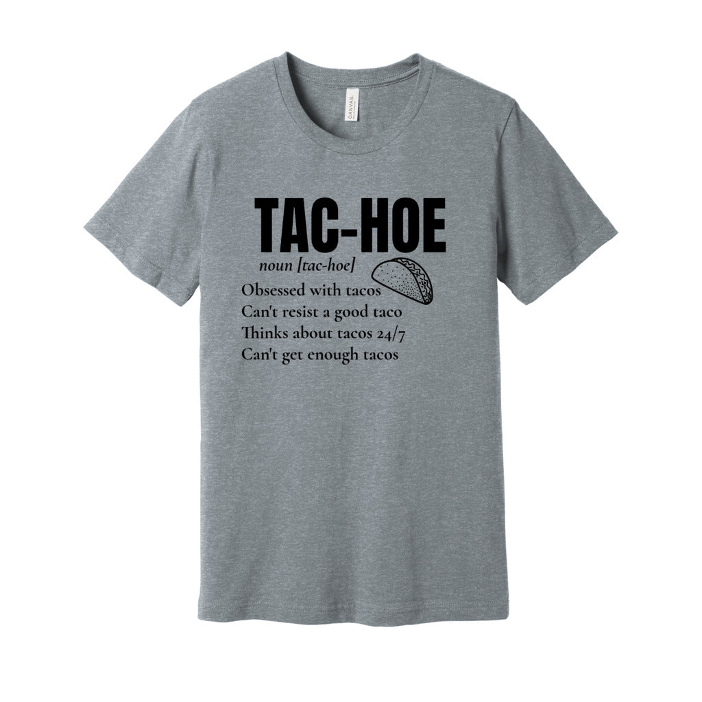 TAC-HOE SHIRT-Black FontCaptioned 2 A Tee