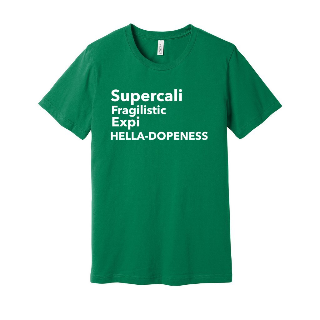 Super Hella Dopeness Tee-WhiteCaptioned 2 A Tee