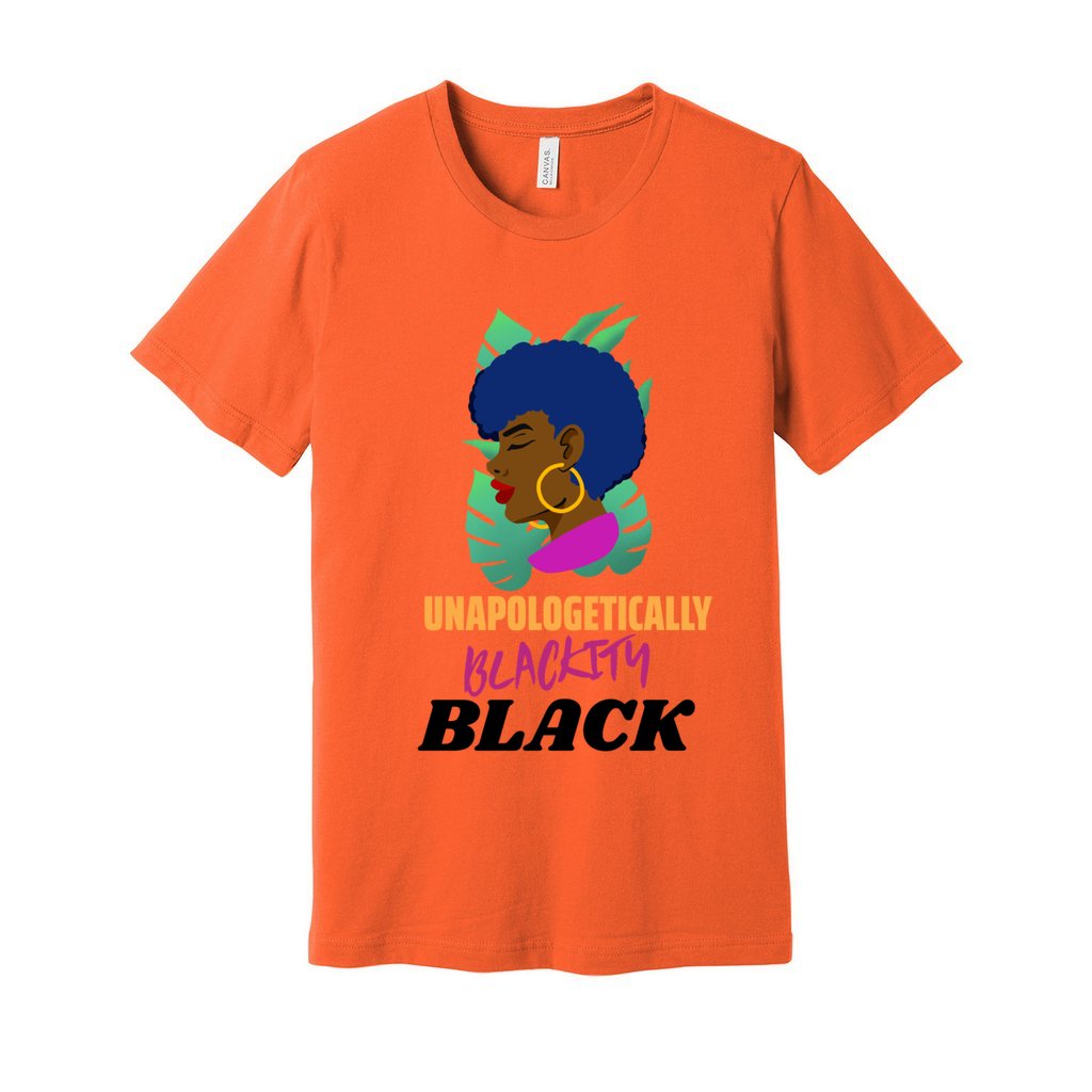 Ladies Blackity Afro Crewneck Tee    Ladies Blackity Afro Crewneck Tee