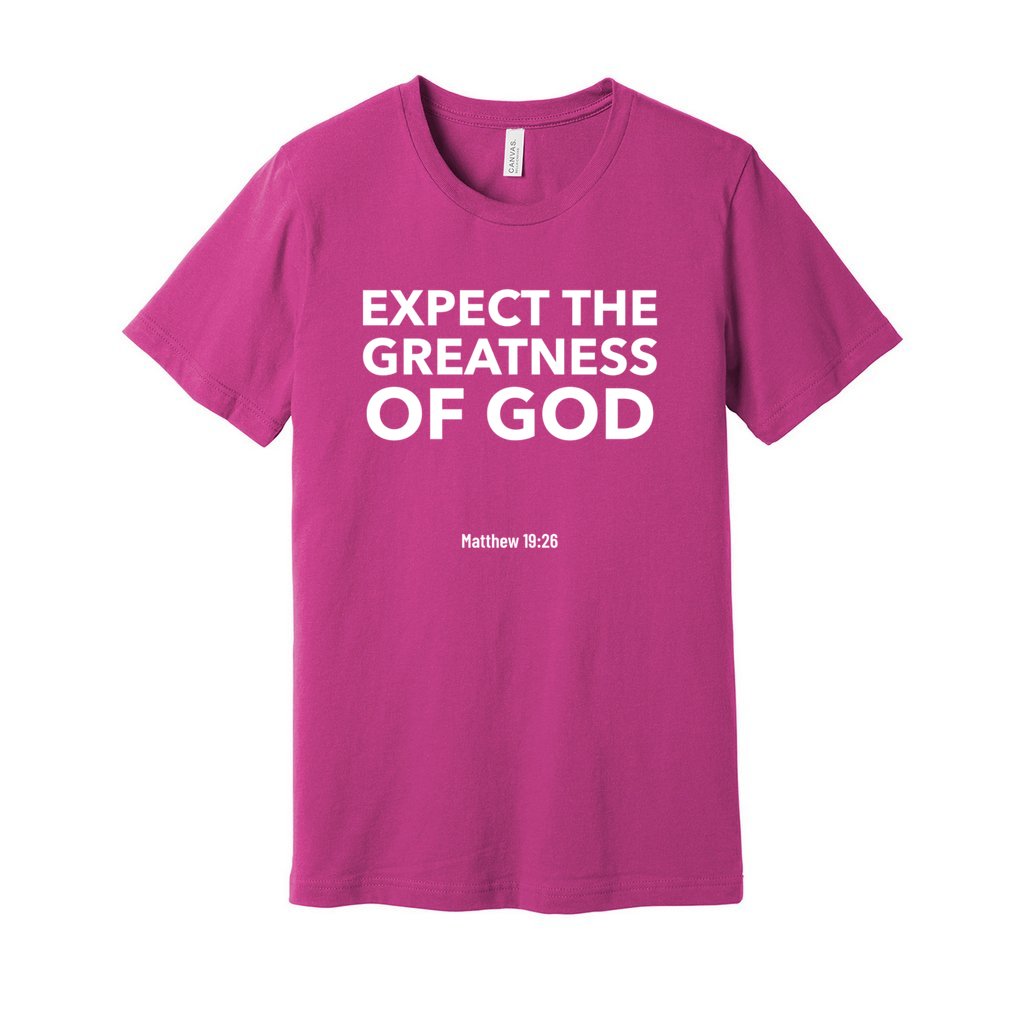 Greatness Shirt- White Letters        Greatness Shirt- White Letters