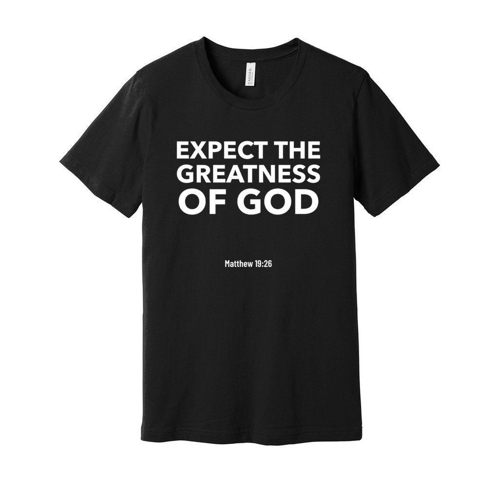 Greatness Shirt- White Letters         Greatness Shirt- White Letters