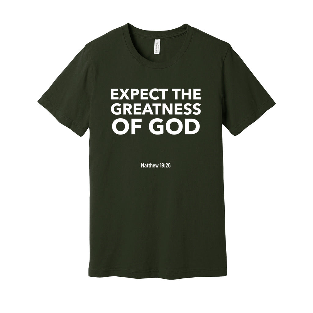 Greatness Shirt- White Letters  Greatness Shirt- White Letters