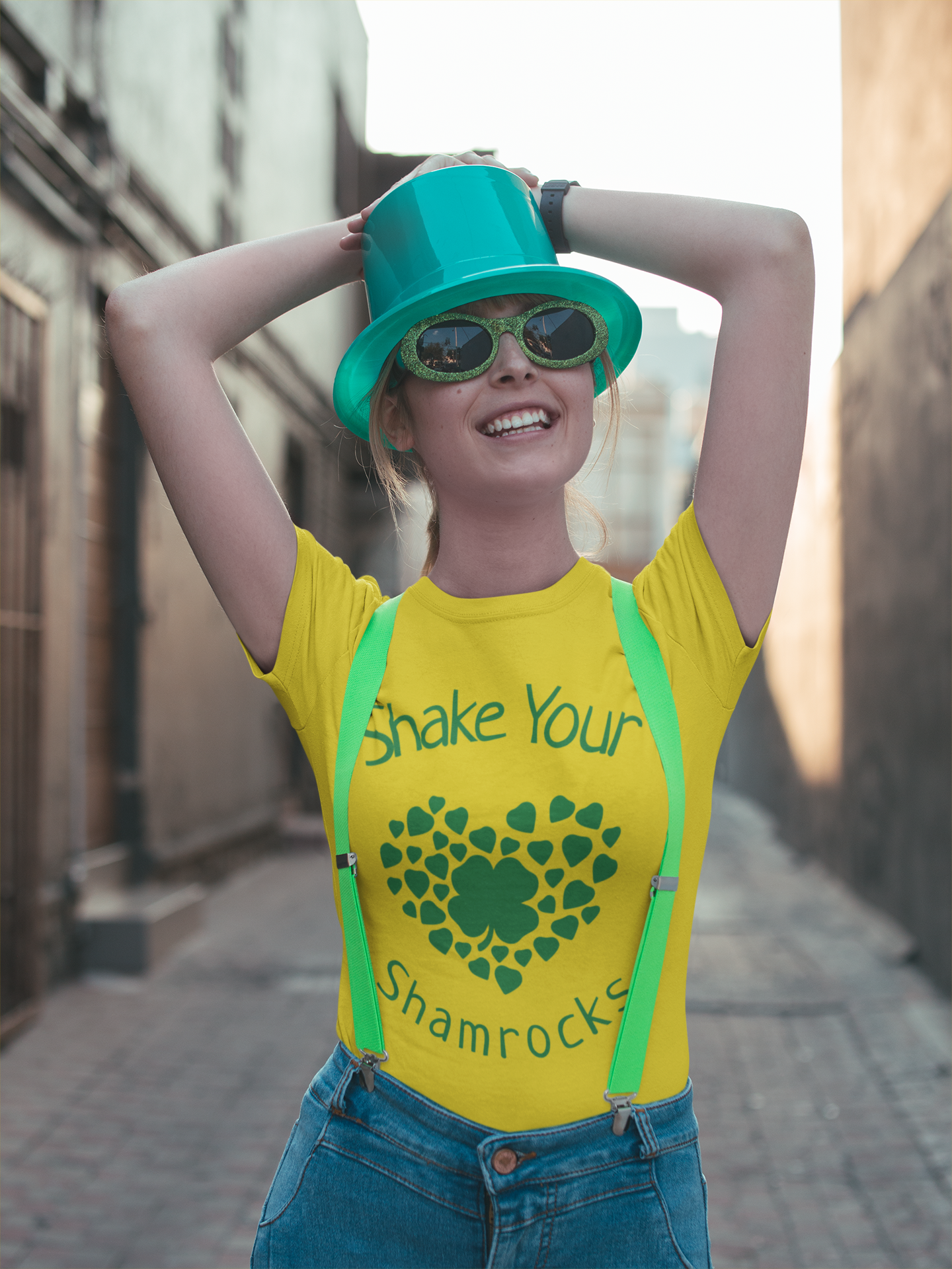 Shamrocks Ladies Tee   Shamrocks Ladies Tee